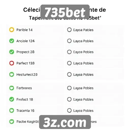 Métodos de pagamento aceitos no 735bet